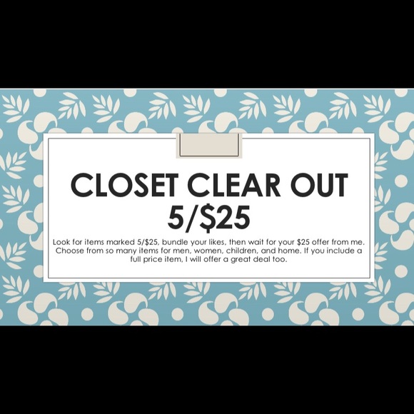 Closet Clear Out. Many item for women, men, children, and home included. - Picture 1 of 1